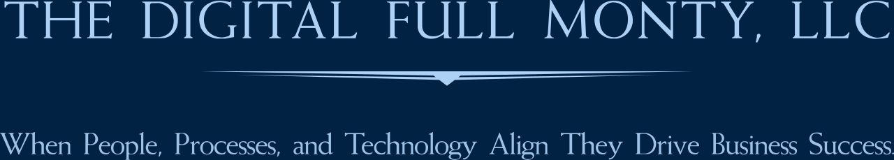 The Digital Full Monty Logo